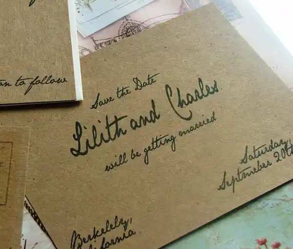 Carta de invitación a tu boda